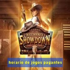 horario de jogos pagantes